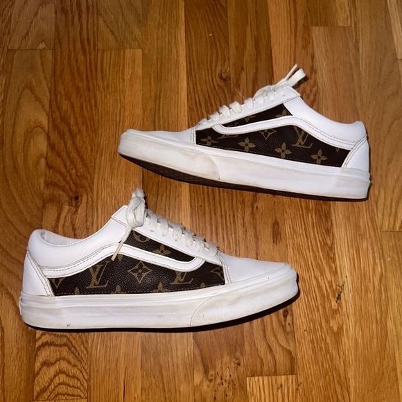 Custom Made Louis Vuitton Vans - Picture 1 of 5